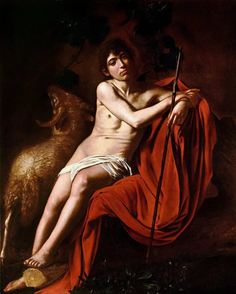 Sankt Johannes Døperen - Caravaggio