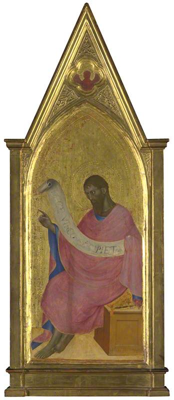 Saint Jean-Baptiste: Høyre pinnakelpanelet - Giovanni da Milano