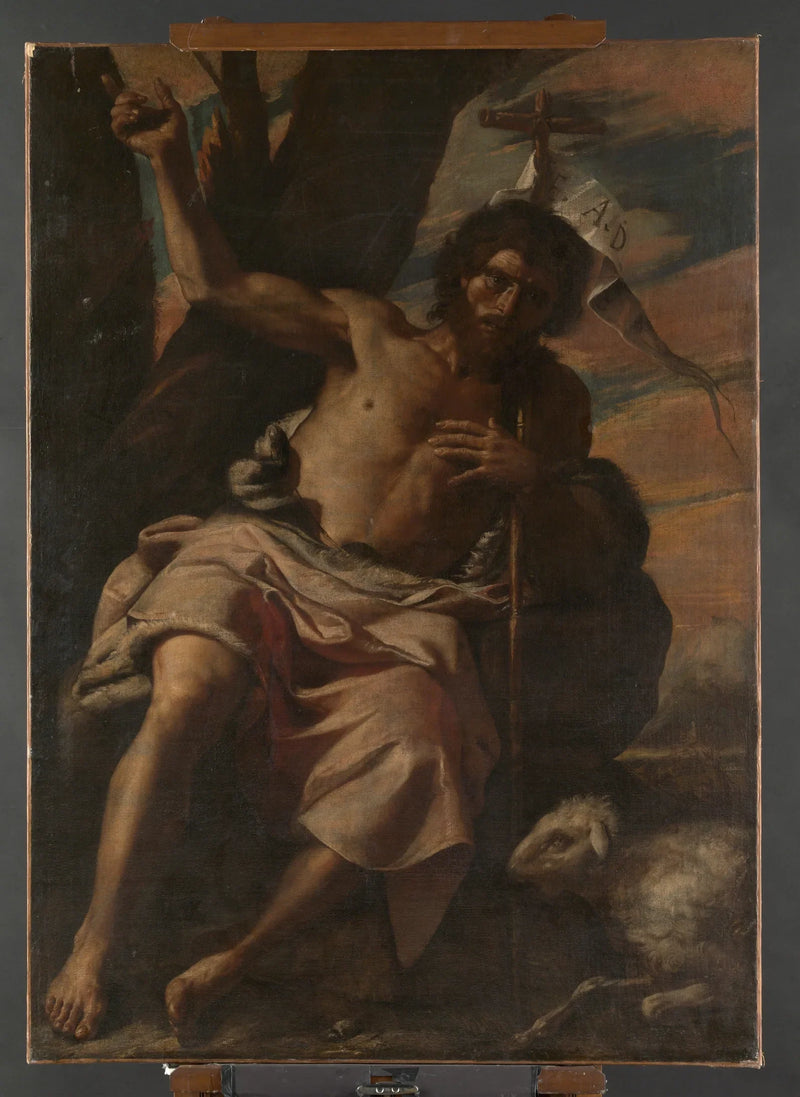 Saint Jean-Baptiste forkynner - Mattia Preti