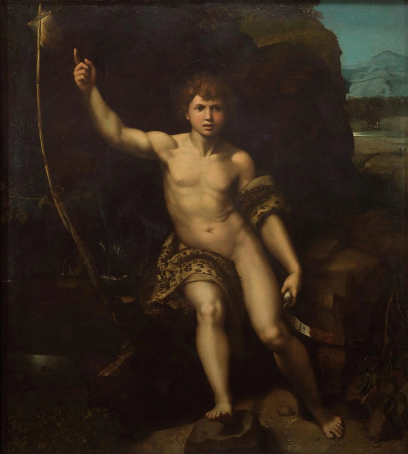 Sankt Johannes Døperen - Raphael Sanzio