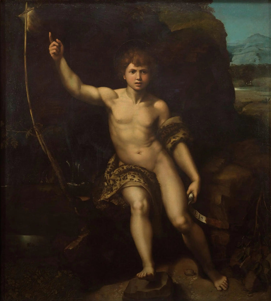 Sankt Johannes Døperen - Raphael Sanzio