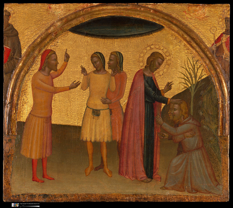 Sankt Johannes Evangelisten med Akté og Eugène - Francescuccio Ghissi