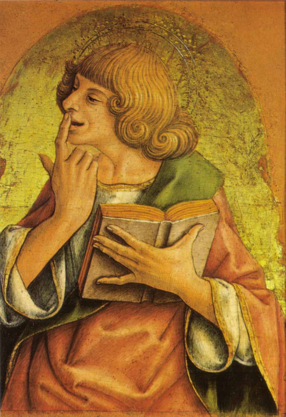 Saint Jean l'Évangéliste - Carlo Crivelli image 1 reproduction artisanale de tableau