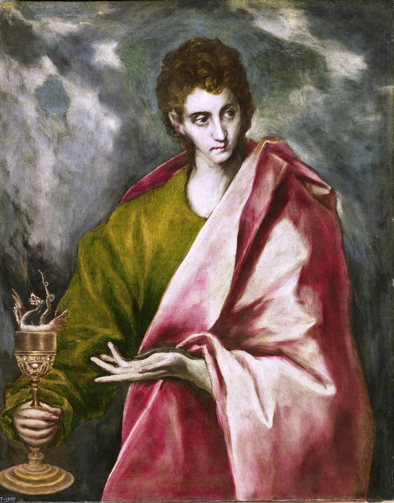Saint Jean evangelisten - El Greco