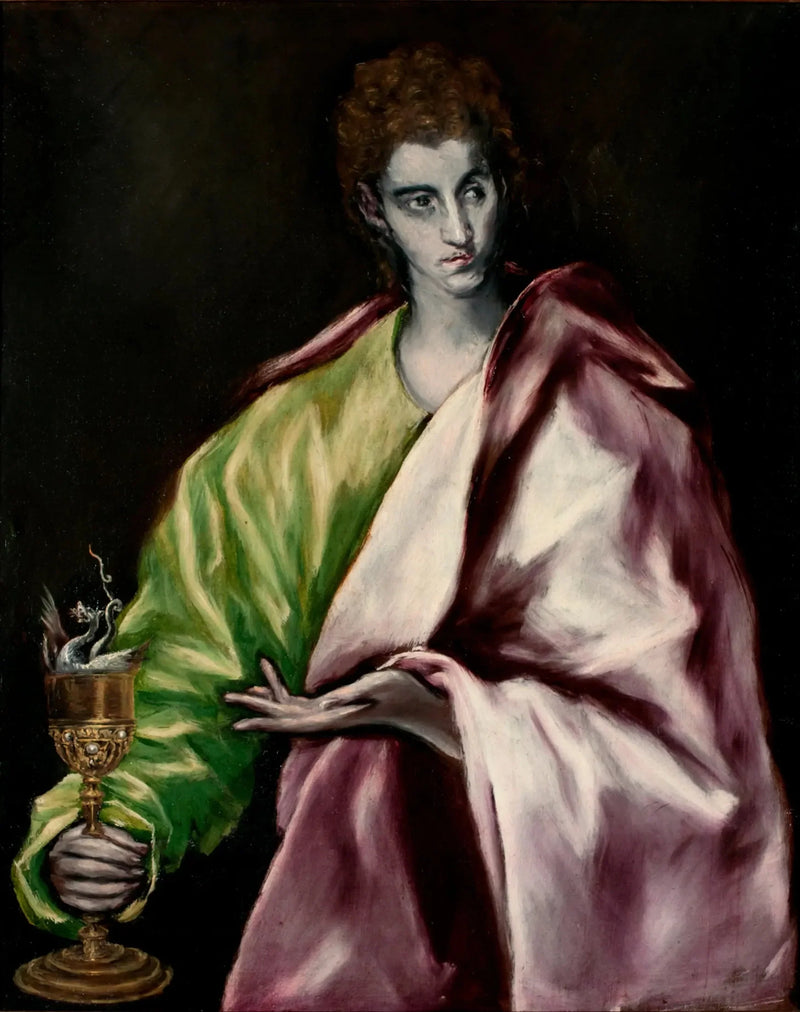 Saint Jean evangelisten - El Greco