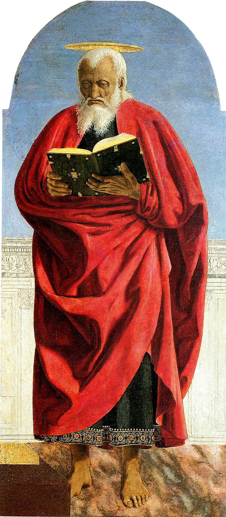 Sankt Johannes Evangelisten - Piero della Francesca