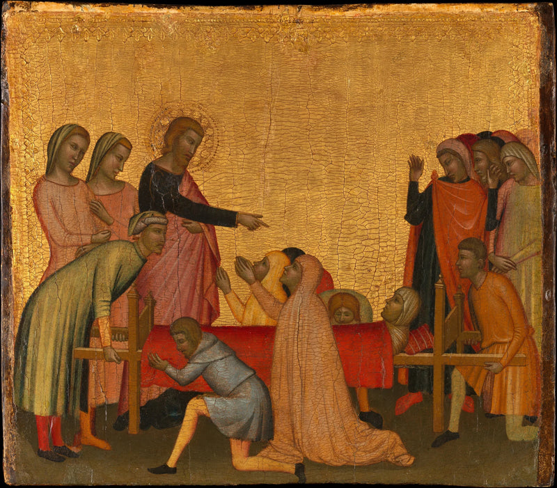 Saint Johannes Evangelisten vekker Satheus til live - Francescuccio Ghissi