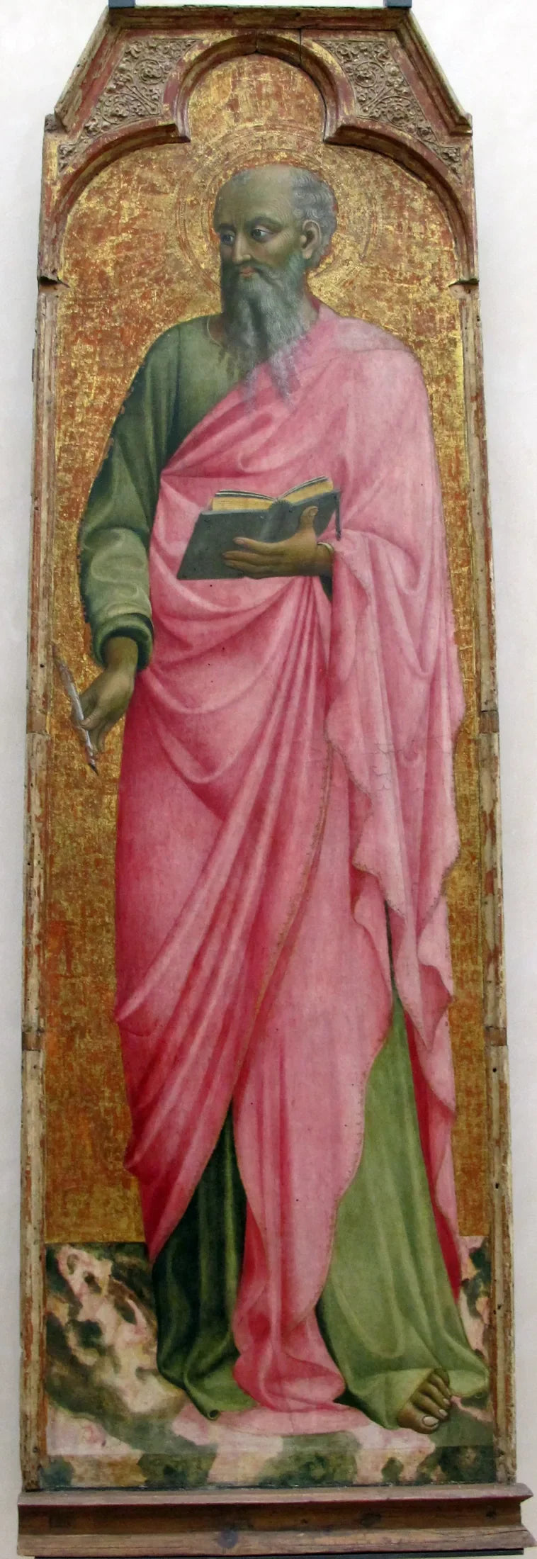 Sankt Johannes Evangelisten - Stefano di Giovanni (Sassetta)