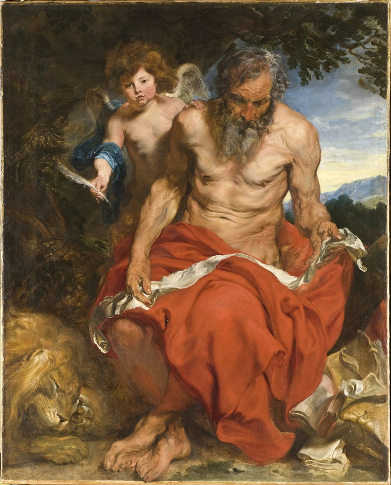 Sankt Jérôme - Antoine van Dyck

Source:
Saint Jérôme - Antoine van Dyck