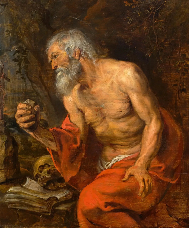 Sankt Jerome i ørkenen - Antoine van Dyck

Source:
Saint Jérôme dans le désert - Antoine van Dyck