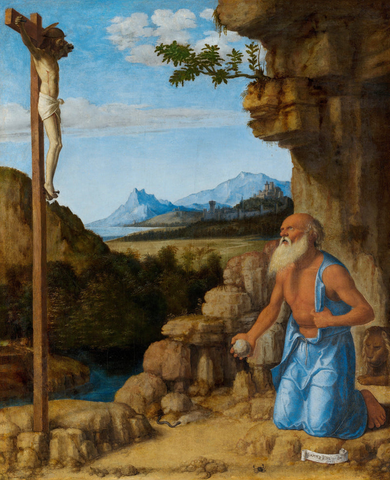 Saint Jérôme i ørkenen - Cima da Conegliano