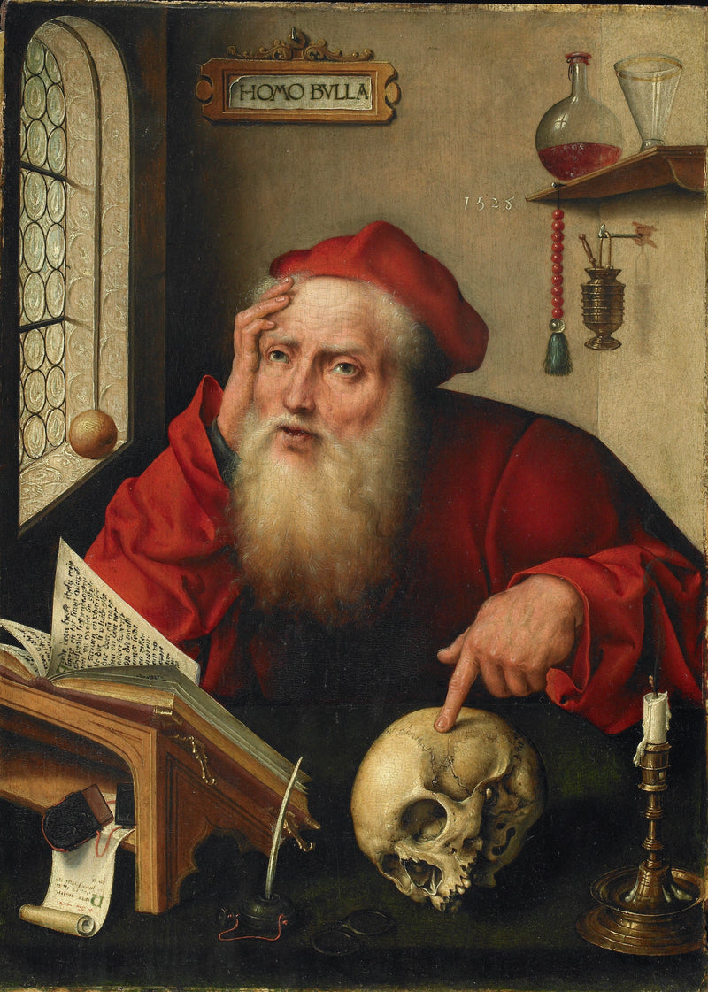 Saint Jérôme i sitt arbeidsrom - Joos van Cleve