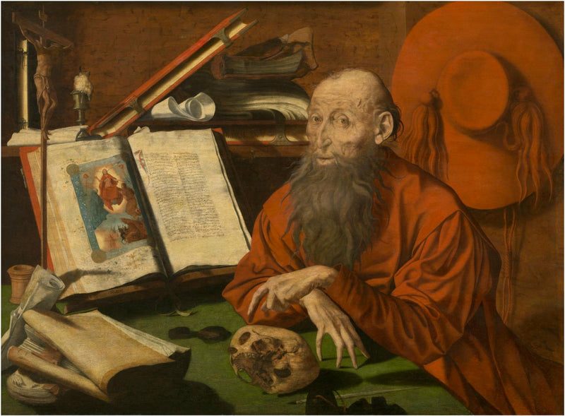 Saint Jérôme fra Betlehem - Marinus van Reymerswale