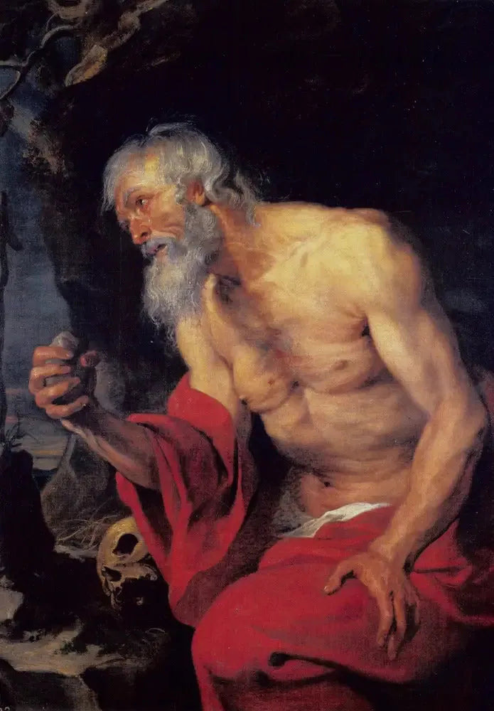 Sankt Jérôme i bot - Antoine van Dyck

Source:
Saint Jérôme en pénitence - Antoine van Dyck