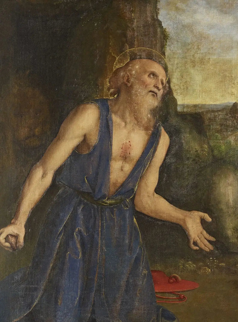 Saint Jérôme i bot, Pietro Perugino