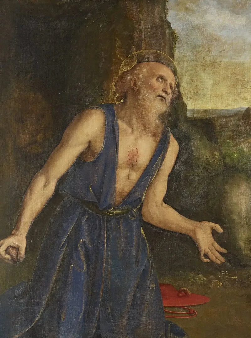 Saint Jérôme i bot, Pietro Perugino