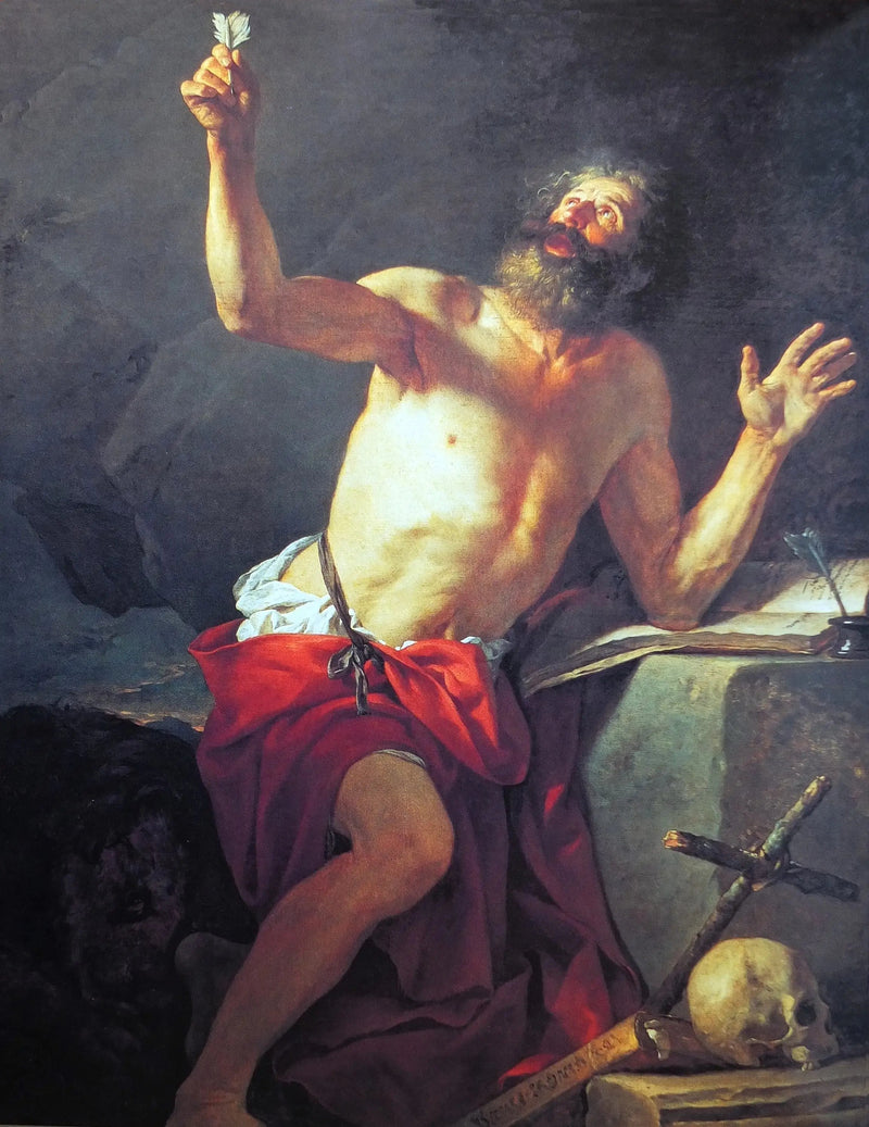 Sankt Hieronymus som hører trompeten fra Dommedag - Jacques-Louis David