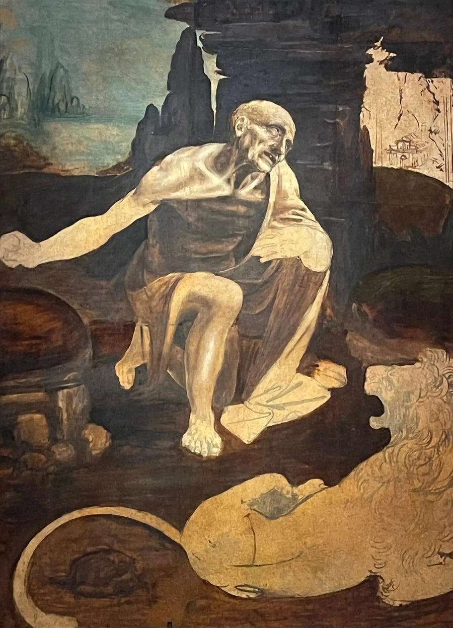 Sankt Hieronymus - Leonardo da Vinci