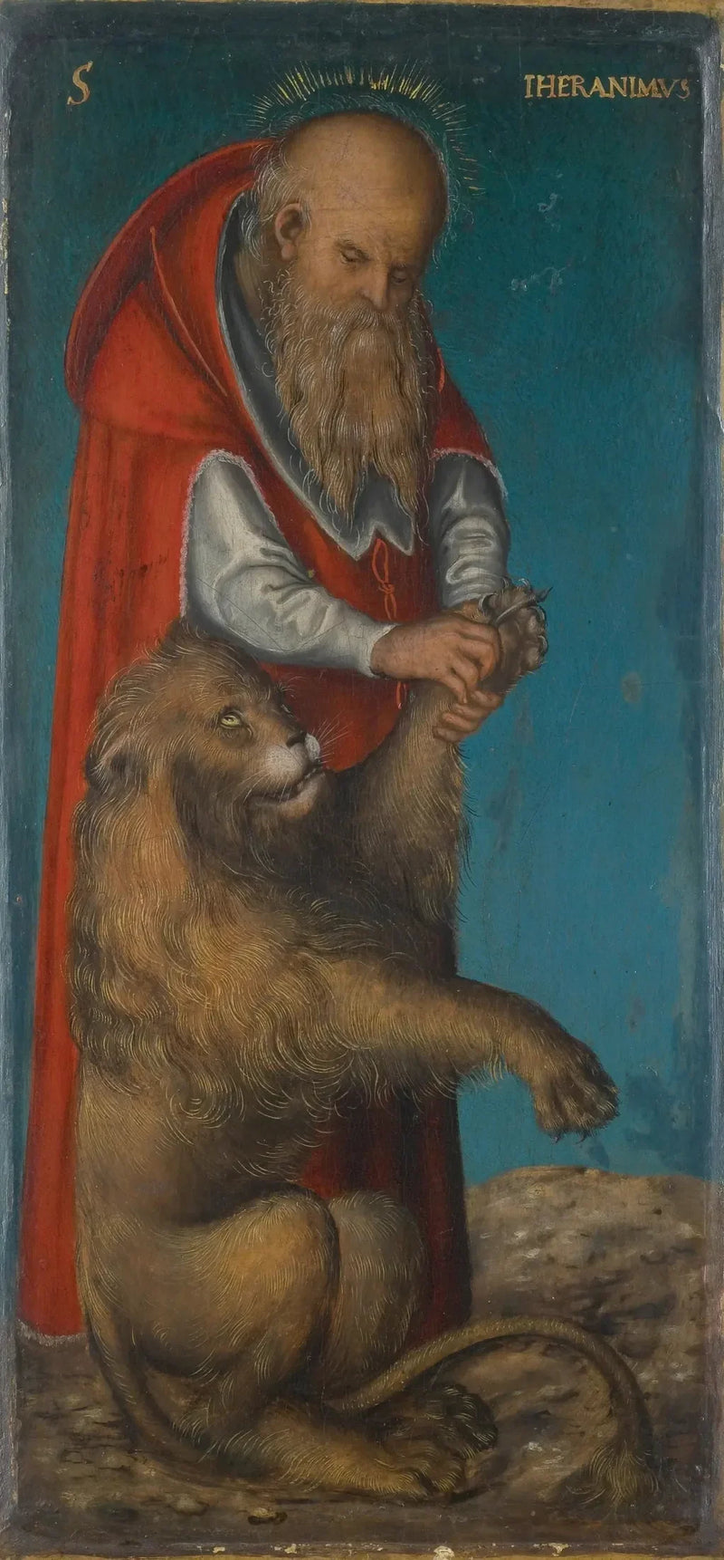 Saint Jérôme - Lucas Cranach den eldre