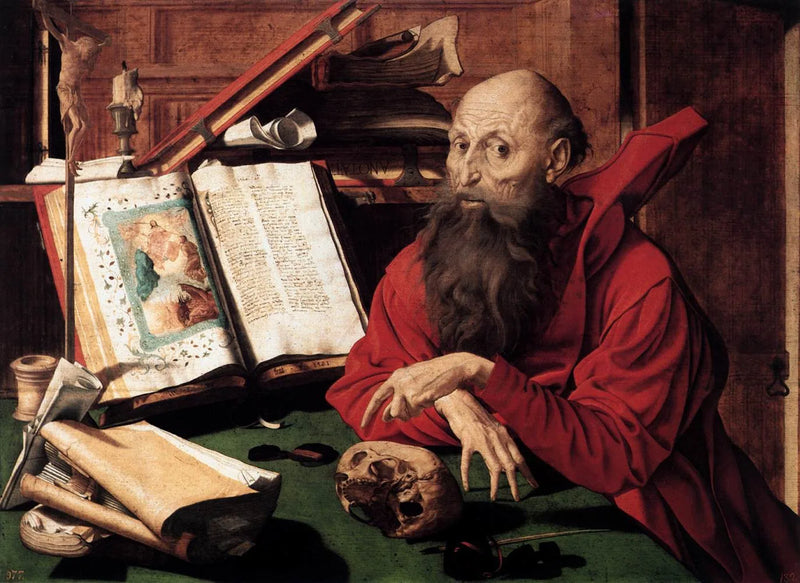Sankt Jerome - Marinus van Reymerswale