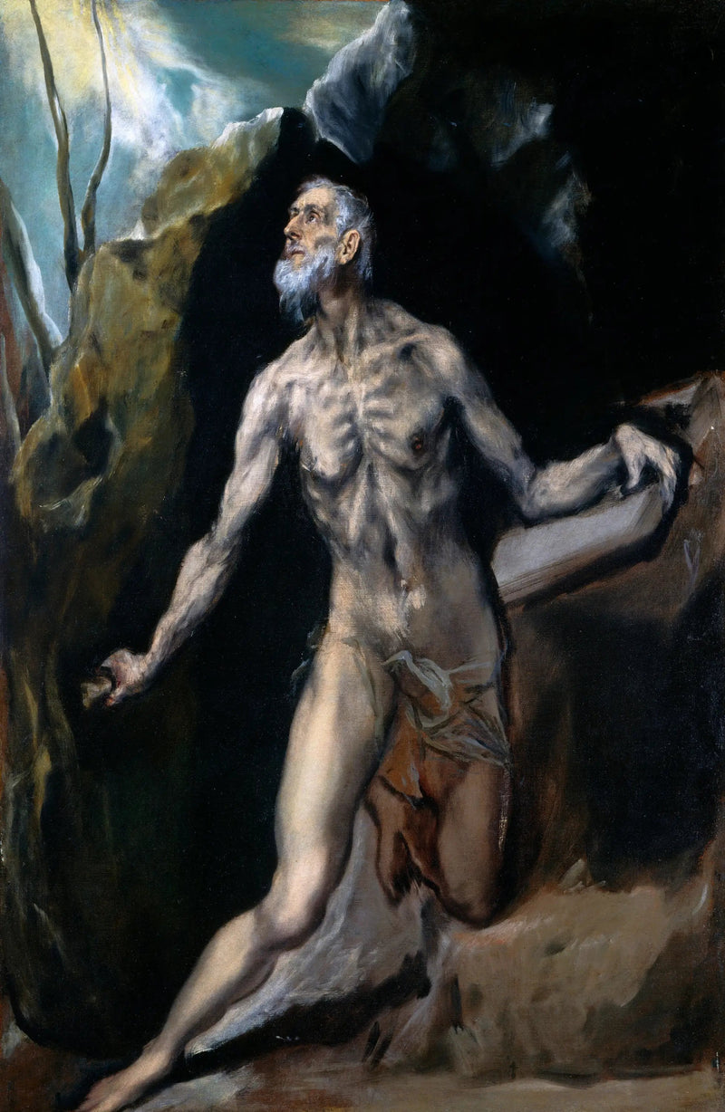 Saint Jérôme botferd - El Greco