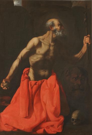 Den penitent Saint Jérôme - Francisco de Zurbarán
