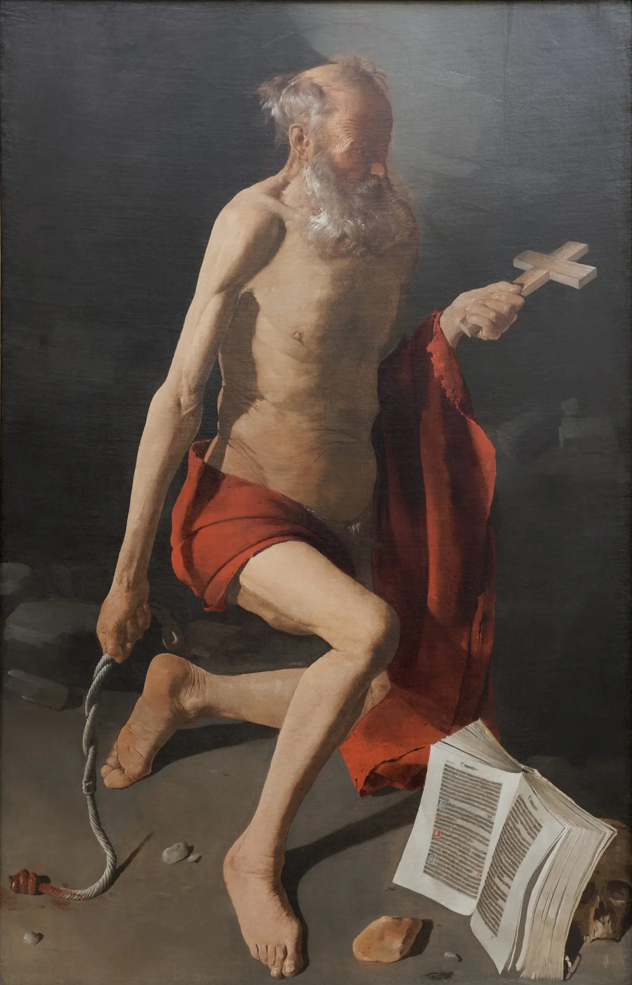 Den penitent Saint Jérôme - Georges de La Tour