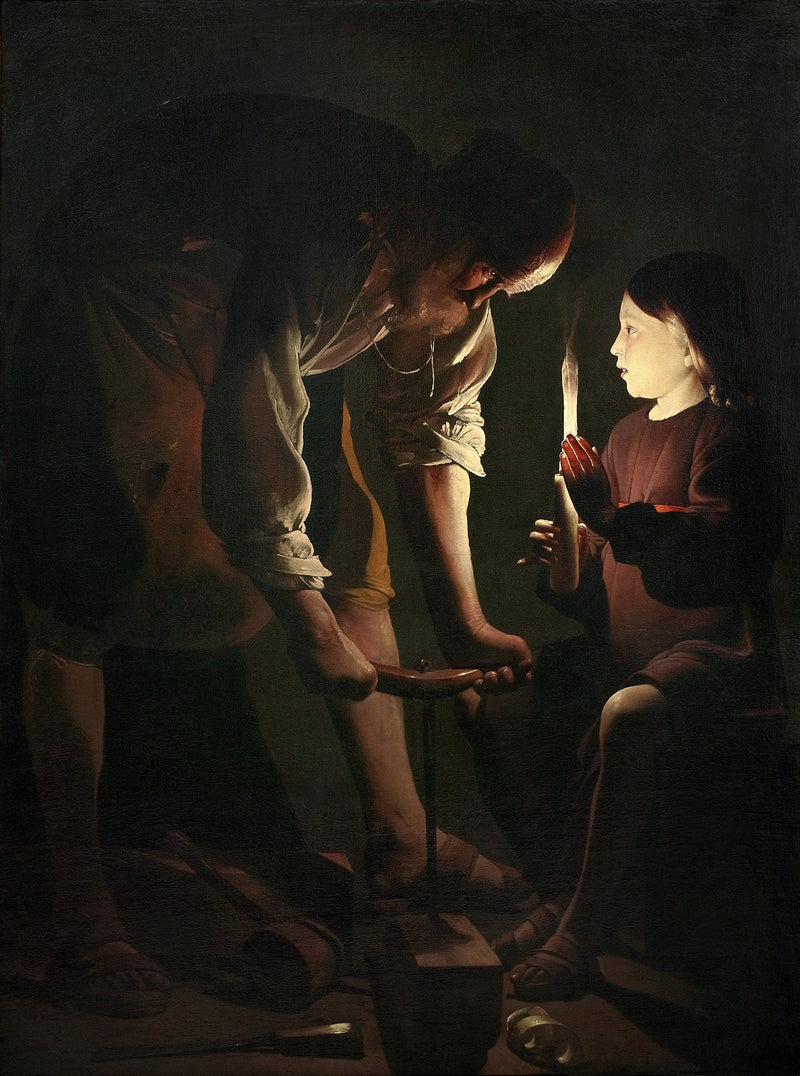 Sankt Josef tømrer - Georges de La Tour