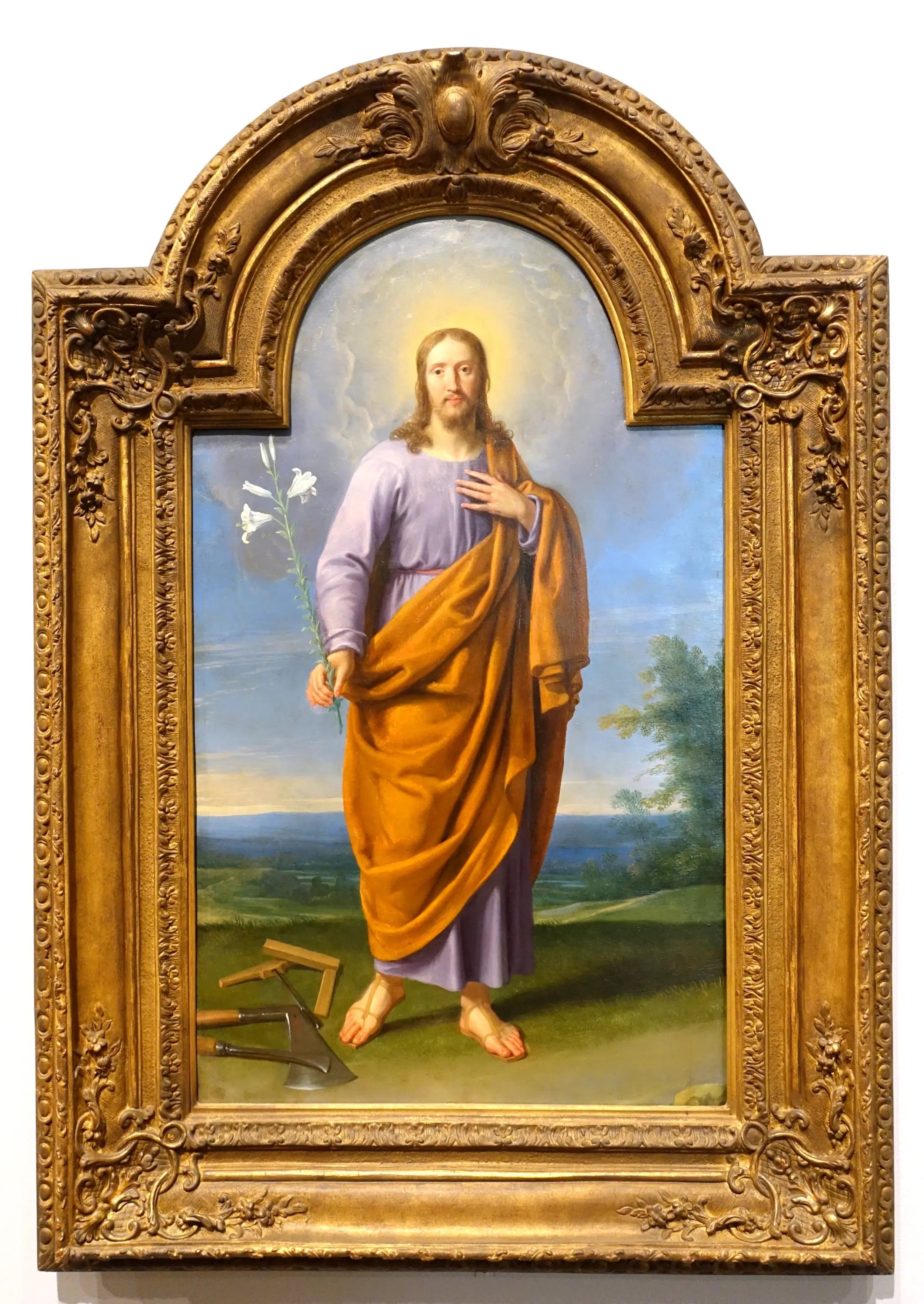 Saint Joseph - Philippe de Champaigne - Alpha Reproduction