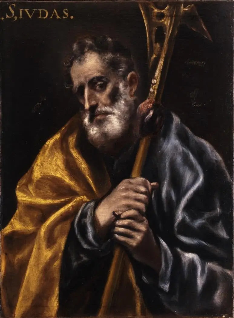 Saint Judas Thaddæus (Oviedo) - El Greco
