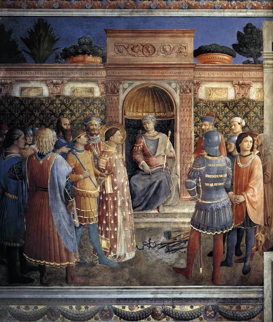 Saint Laurent foran Valérien - Fra Angelico

Source:
Saint Laurent devant Valérien - Fra Angelico