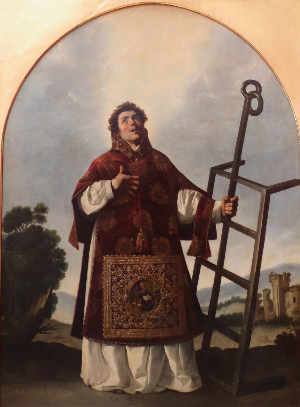 Saint-Laurent - Francisco de Zurbarán image 1 copie de tableau peinte à la main