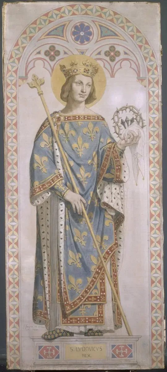 Saint Louis, konge av Frankrike - Jean-Auguste-Dominique Ingres