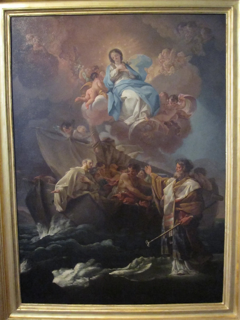 Saint Nicolas redder skipsbrudne - Corrado Giaquinto