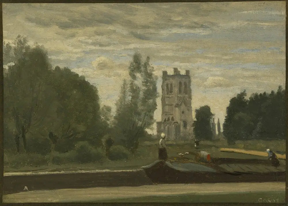 Saint-Omer - Jean-Baptiste Camille Corot - Alpha Reproduction