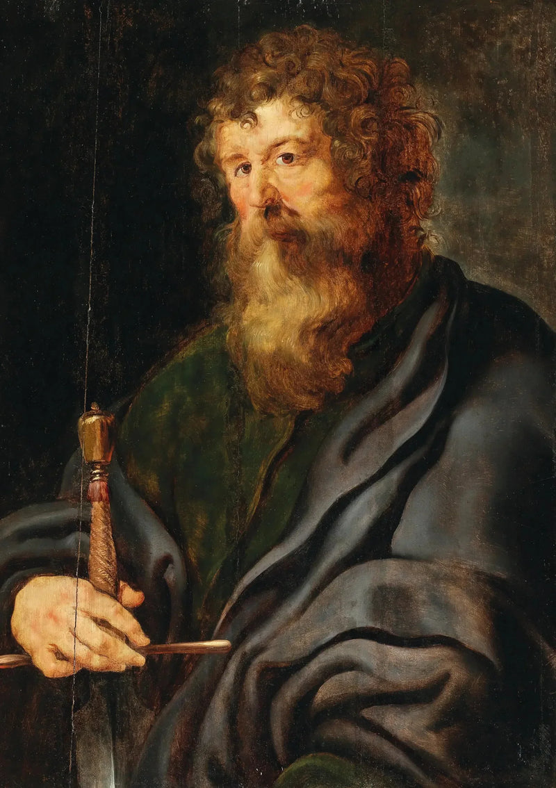 Saint Paul med sverd - Peter Paul Rubens