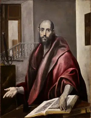 Saint Paul - El Greco image 1 copie de tableau peinte à la main