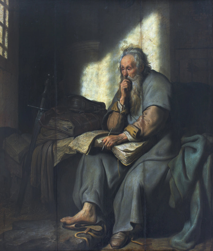 Sankt Paul i fengsel - Rembrandt
