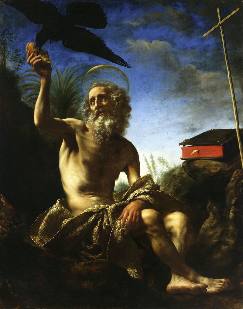 Saint Paul Eremitten. - Carlo Dolci