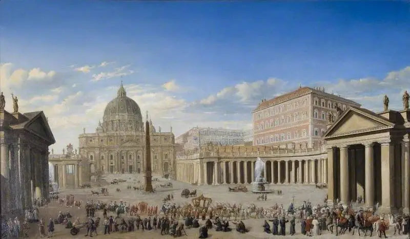 Saint-Pierre de Rome - Giovanni Paolo Panini

Source:
Saint-Pierre de Rome - Giovanni Paolo Panini