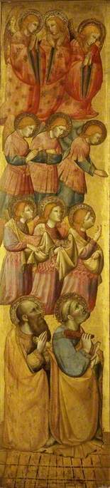 Sankt Peter og Sankt Paul med engler - Olivuccio di Ciccarello
