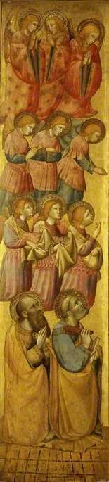 Sankt Peter og Sankt Paul med engler - Olivuccio di Ciccarello