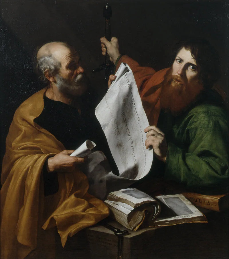 Sankt Peter og Sankt Paul - Jusepe de Ribera