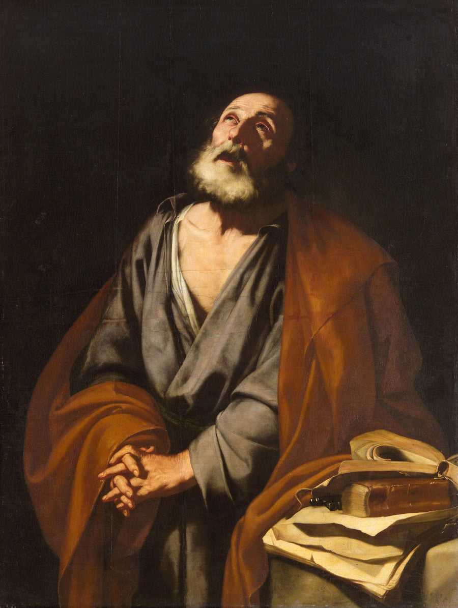 Den penitent Saint Pierre - Jusepe de Ribera