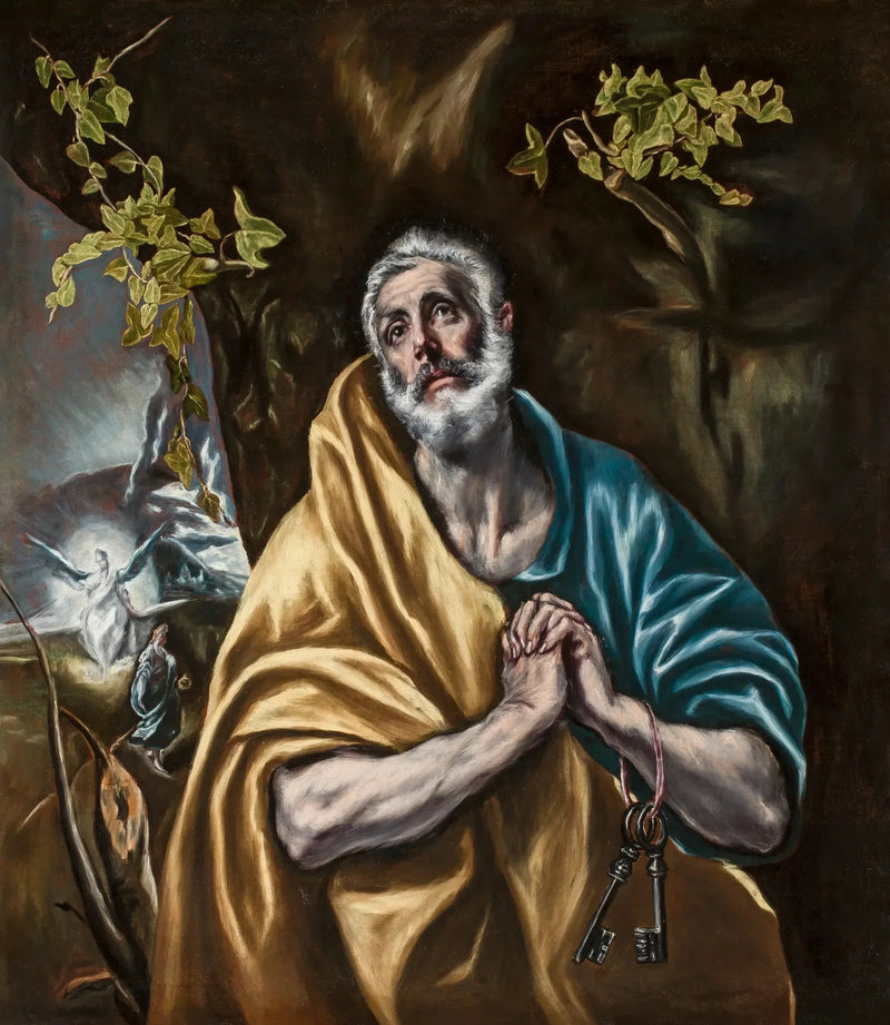 Saint Pierre omvendt - El Greco