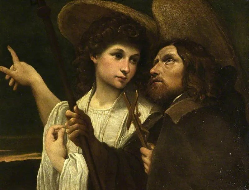 Saint Roch og Engelen - Annibale Carracci