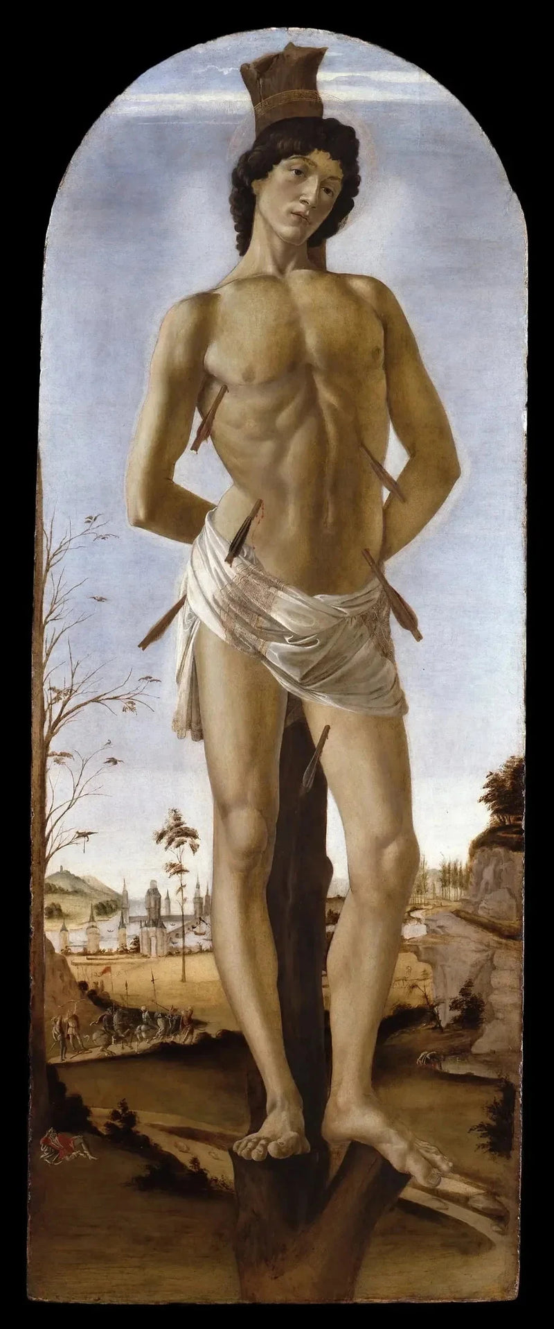Saint Sebastian - Sandro Botticelli