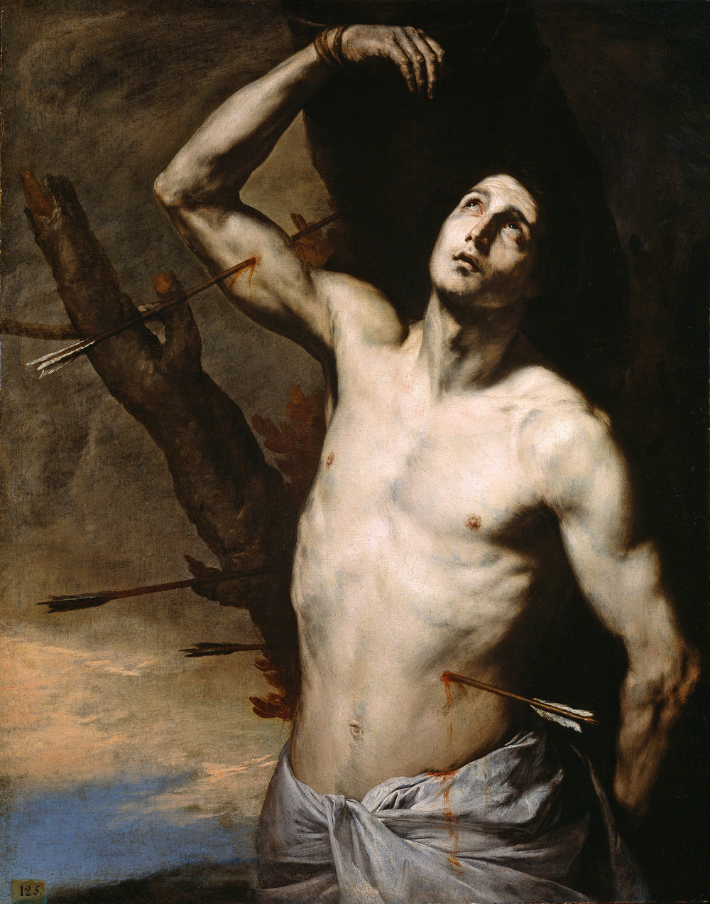 Saint Sébastien - Jusepe de Ribera image 1 reproduction d’œuvre d’art à l’huile