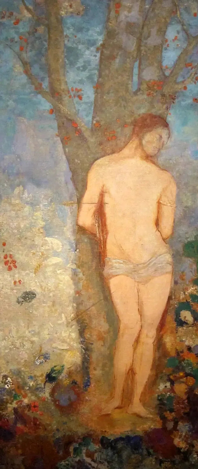 Saint Sebastian - Odilon Redon