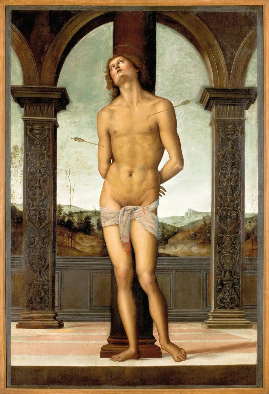 Saint Sebastian - Pietro Perugino